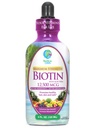 Perte maximale de biotine liquide avec 12 500 MCG – Les meilleures vitamines pour la croissance rapide des cheveux, la perte réduite des cheveux, la peau saine et les ongles forts -5X Plus de potentins que les pilules– Absorption maximale, Vegan– 4oz, 30 Serv