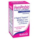HealthAid FemProbio – Probiotique une fois par jour avec de la fibre prébiotique.