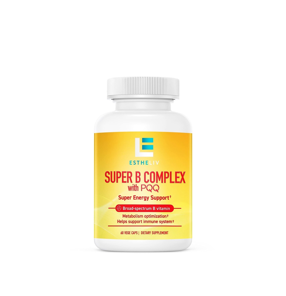 Complexe EsthelIV® Super B avec PQQ - 60 Végétaux