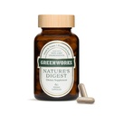 Greenworks Nature's Digest Probiotics with Organic Digest Enzymes, Prebiotics & Fibre - 10 milliards CFU, 3 souches - Gut Health Supplement, 60 capsules