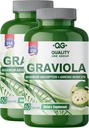 GRAVIOLA MAX - Supplément extrait de gravola - Sourop (Annona muricata) -Immune System Booster & Antioxydants dans chaque gélule de gravola pure (2 unités)