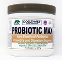 Dogzymes Probiotique Max -10 milliards de CFU probiotiques, prébiotiques, enzymes digestives - (8 once)