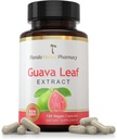 Floride Herbal Pharmacie, Guava Leaf Supplément Capsules 10:1 (120 Capsules) 500 mg par Capsule, 1000 mg