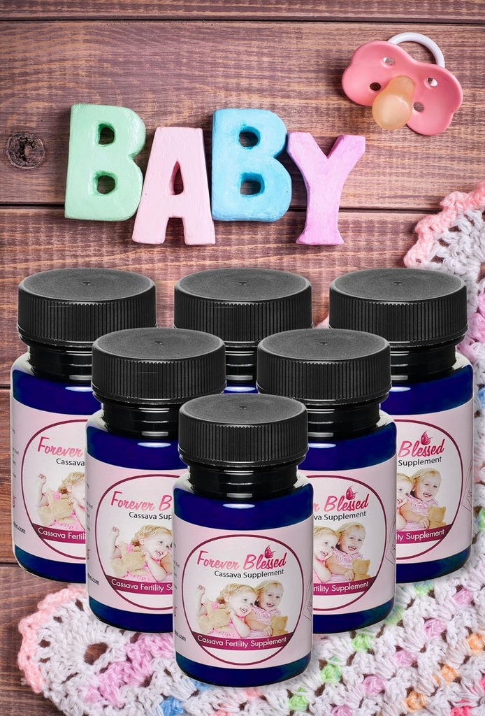 Racine de manioc (6 mois) - Supplément de fertilité pour jumeaux - Vitamine pour une grossesse naturelle