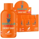 Gorilla Mode Energy Shots (6-Pack) - Energy Shots for Enhanced Focus & Energy, Sugar-Free, Fast-Acting, Potent Formula with Vitamins & Natural Extracts (Orange Rush)