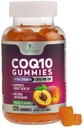 CoQ10 Gummies 100mg - 3X Strength, High Absorption, Supplément antioxydant pour la santé cardiaque et la production d'énergie, Ultra Coenzyme Q10 Vitamines, Coq 10 Suppléments, Non-OGM - 120 CoQ10 Gummies