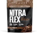 GAT SPORT Nitraflex Lait Chocolat Whey Protéine Poudre, GLP1 Support, BCAA, AAE, pour la récupération, hommes et femmes, 2lbs