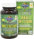 Jardin de Vie, Code Vitamine, Calcium RAW, 120 Capsules Végétariennes