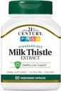 21st Century Vitamines Thistle Extrait Capsules de Végétaux, 60 Compte (21338)