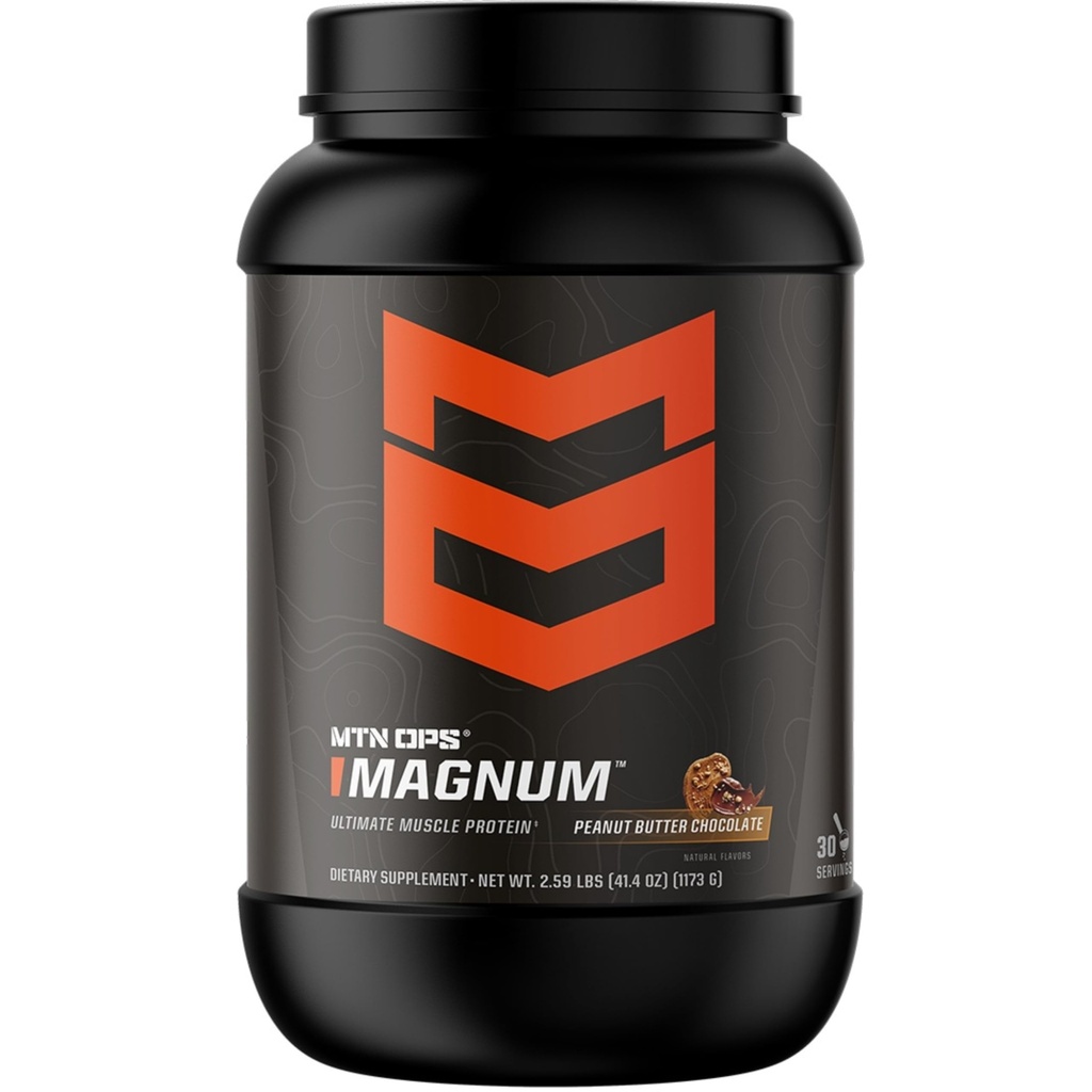 MTN OPS Magnum 100% Whey Isolate Protéines Poudre - 32 portions, chocolat au beurre d'arachide