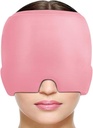 Capuchon de soulagement des maux de tête de la migraine, Capuchon de soulagement de la migraine Thérapie chaude et froide Hangover Hat Masque Sans odorat Chapeau de traitement des maux de tête de la migraine pour les yeux puffy