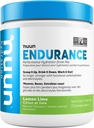 Poudre d'endurance Nuun Hydratation, Lime citron, Support d'entraînement,5 électrolytes essentiels pour l'hydratation + glucides, végétalien, non-OGM, (16 portions - boîte)