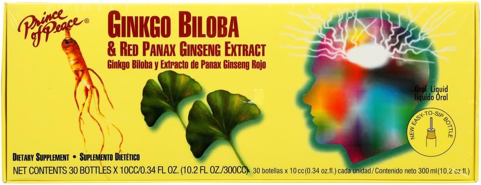 Prince de la Paix Ginkgo Biloba&Red Pan Gns 30X10 Cc
