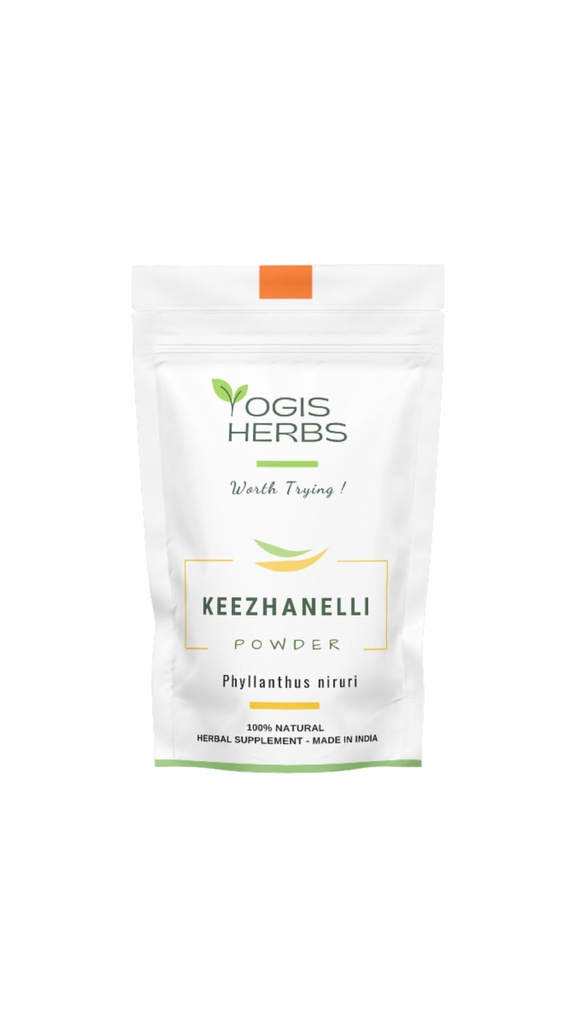 YOGIS HERBS Keezhanelli Powder (Phyllanthus Niruri)