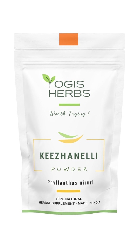 YOGIS HERBS Keezhanelli Powder (Phyllanthus Niruri)