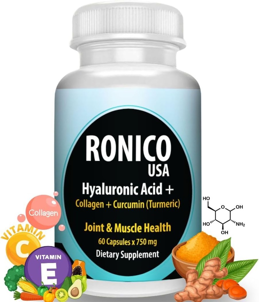 Acide hyaluronique 30 Compte 750 mg, santé articulaire et musculaire