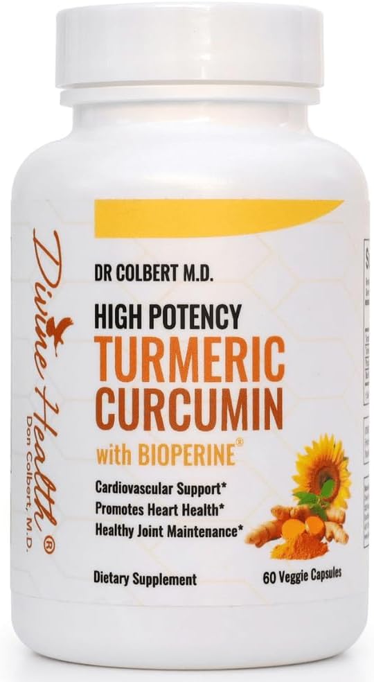 Santé Divine Dr Colbert, MD Curcumine curcuma curcuma curcuma curcuma curcuma curcuma curcuma curcuma curcuma curcuma curcuma curcuma haute puissance avec biopérine (poivre noir pour l'absorption) 500mg Extrait curcuma curcuma curcuminoids curcuma curcuma haute puissance et 150mg
