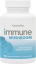 Natures Plus Champignon Immuni - 60 Capsules - Complexe d'Immune Corps Fruit - de sept champignons différents - Livré des micronutriments clés - végétalien, sans gluten - 30 portions