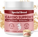 Special Breed Cardio Support for Dogs - Heart Health Support with Taurine, CoQ10, Organic Hawthorne Berry, Powder Supplement, 120 Scoops, 3.14 oz