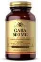 Solgar GABA 500 mg, 100 capsules végétales - Relaxation et soutien du système nerveux - Acid Amino - Non-OGM, végétalien, sans gluten, sans laiterie, casher - 100 portions