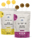 MommaBear Organic All Natural Motion Sickness and Throat Relief Lollipops Get Well Soon Pack (en anglais seulement) Throat Apaisant & Nausées Lollipops pour adultes, femmes enceintes et enfants 3 + .
