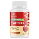 Suppléments de cholestérol avec stérols végétaux, niacine, riz rouge de levure, Bergamote, Oméga-3 et ail - Formule d'absorption avisée - 90 Softgels