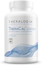 Theralogix TheraCal D2000 - Supplément de soutien à la santé osseuse avec calcium, magnésium, vitamine D3, vitamine K2 et bore* - Approvisionnement de 90 jours - Certifié NSF - 360 comprimés
