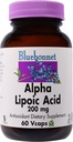 Bluebonnet Nutrition, acide alpha lipoïque 200mg, 60 gélules de Veggie