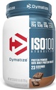 Dymatiser la poudre de protéines de lactosérum ISO 100 avec 25g d'hydrolysé, Fudge Brownie 1,6 Pound 25,6 Ounce