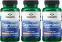 Swanson Maximum Strength Graminex Flower Pollen Extract - Soutient la santé de la prostate, la fonction urinaire et les reins - Supplément santé des hommes - (60 Capsules, 500 mg chacun) (3 Pack)