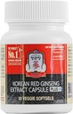 JungKwanJang Korean Red Ginseng Extract Capsules Plus | All-in-1 Focus Pills for Men & Women | Natural Energy Supplements, Circulation, Immune Support | 30 Capsules