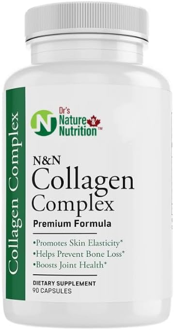 Nature et nutrition COLLAGEN COMPLEX FORMULA, 90 Nombre (paquet de 1)