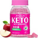 Gummies de vinaigre de cidre de pomme de kéto Formule avancée 1500MG Gummies de kéto Formule de vinaigre de cidre de pomme avec poudre de jus de betterave de grenade B12 Vegan Non OGM 60 Gummys