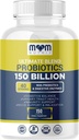 Probiotics 150 Billion CFU - 40 Strain Probiotics for Women, Probiotics for Men and Adults - Shelf Stable Probiotic with Organic Prebiotic - Acidophilus Probiotic - 150 Capsules - Made in USA