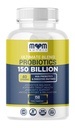 Probiotiques 150 milliards CFU - 40 probiotiques de souche pour les femmes, probiotiques pour les hommes et les adultes - Probiotique stable avec prébiotique biologique - Acidophilus Probiotique - 150 capsules - Fabriqué aux États-Unis