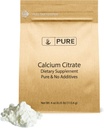 Ingrédients originaux purs Citrate de calcium (4oz) Supplément de calcium, sans additifs ni charges