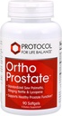 Protocol Ortho Prostate - Supplément santé prostate pour hommes* - avec extrait de palmet de scie, extrait de lait et gluconate de zinc - 90 softgels