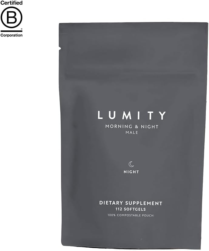 LUMITY Male Advanced Nutritional Supplement Pouches )?Amélioration de l'endurance, de l'énergie, de l'alerte, du soutien immunitaire et de la santé cérébrale?