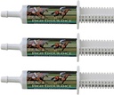 Supplément de Cheval Oral Pâte Haute Endurance pour Chevaux—3-Pack. Electrolytes, vitamines et minéraux pour prévenir la déshydratation. Trois Seringues Easy-Dose de 60 ml. Cox Veterinary Lab. Fabriqué aux États-Unis.
