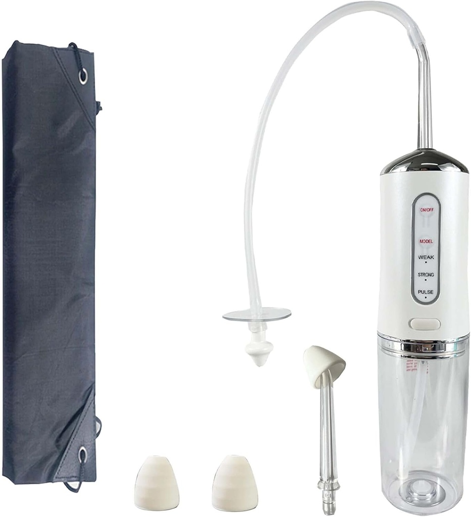 Nasal Irrigator - Automatic Sinus Rinse System for Home & Travel - 3 Irrigation Modes - Adult Nose Cleaner
