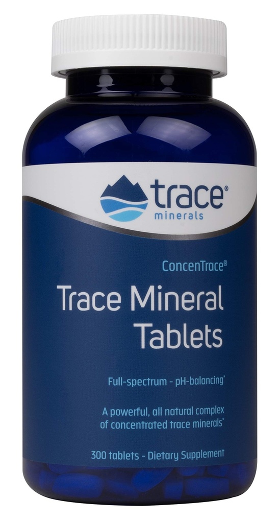 Trace Minerals Research Trace Mineral Tablets - 300 Tablets