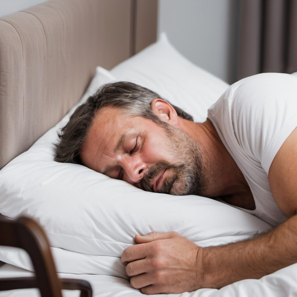 Say Goodnight Natural Sleep with Melatonine 5mg, 60 Capsules - La racine valériane, GABA L-theanine, Camomille, Passion Flower, mai aider à soutenir Calme et détente pour dormir