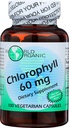 Chlorophylle ORGANIQUE MONDIALE 100 mg 60 capsules, 0,02 livre
