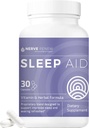 NERVE RENOW Aide au sommeil - Supplément diététique pour mieux dormir - 30 Capsules - Fonctionne rapidement - Formule à base de plantes et de vitamines naturelles douces avec mélatonine, magnésium, zinc, acides aminés, extraits de plantes