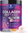 Collagen Peptides Powder for Women & Men - Hydrolyzed Type 1 & 3 Collagen Powder & Hyaluronic Acid - Vital Support for Hair, Nail, Skin, Bone & Joint Health - Zero Sugar, Unflavored - 28 Servings