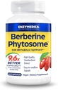 Enzymedica, Phytosome berbérique, 9.6X Meilleure biodisponibilité, supplément alimentaire végétalien naturel de haute puissance pour le soutien métabolique, 60 capsules