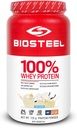 BioSteel Sports Vanilla 100% Whey Protein Powder Supplement, rBGH Hormone Free & Non-GMO Post Workout Formula, 25 Servings, 25.5 Ounces Trusted by Pro Athletes, NSF for Sport