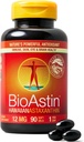 NUTREX HAWAII BioAstin Hawaiian Astaxanthin - 12mg, 90 Softgels - Supplément antioxydant Premium Farm-Direct pour soutenir la santé des yeux, de la peau, des articulations et du système immunitaire - Sans OGM et sans gluten