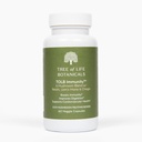 Complexe de champignons d'immunité - Reishi, Lion, Mane, Chaga, Cordyceps, Turkey Tail, Shitaake - Soutien du système immunitaire, Réponse inflammatoire, Digestion, Soutien du cerveau (60 comte)