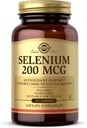 Solgar Sélénium 200 mcg - 100 comprimés - Supports Antioxydants et système immunitaire Santé - Non-OGM, végétalien, sans laiterie, Kosher - 100 portions